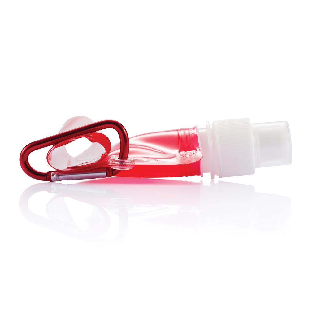 Botella de agua plegable