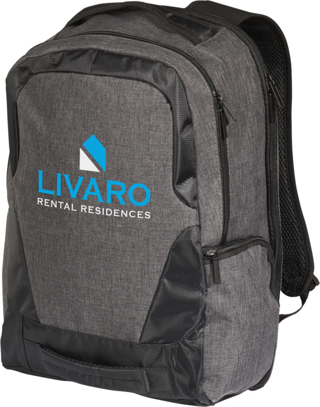 Mochila con puerto USB para portátil TSA de 17" "Overland"