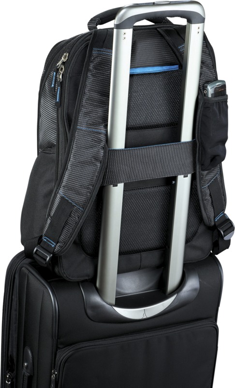 Mochila para portátil de 15,4" apta para controles de seguridad 23L "TY" - Negro intenso