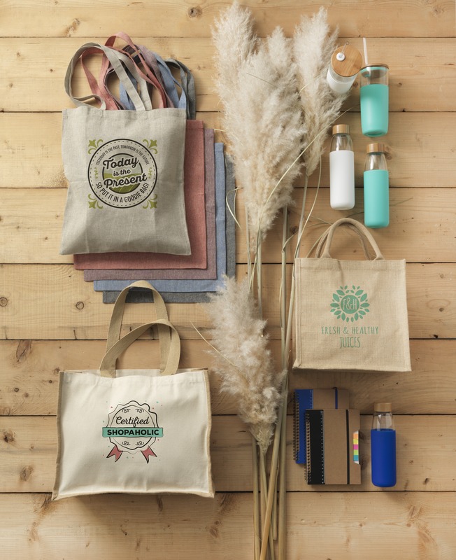 Bolsa Tote de algodón reciclado de 150 g/m² "Pheebs"