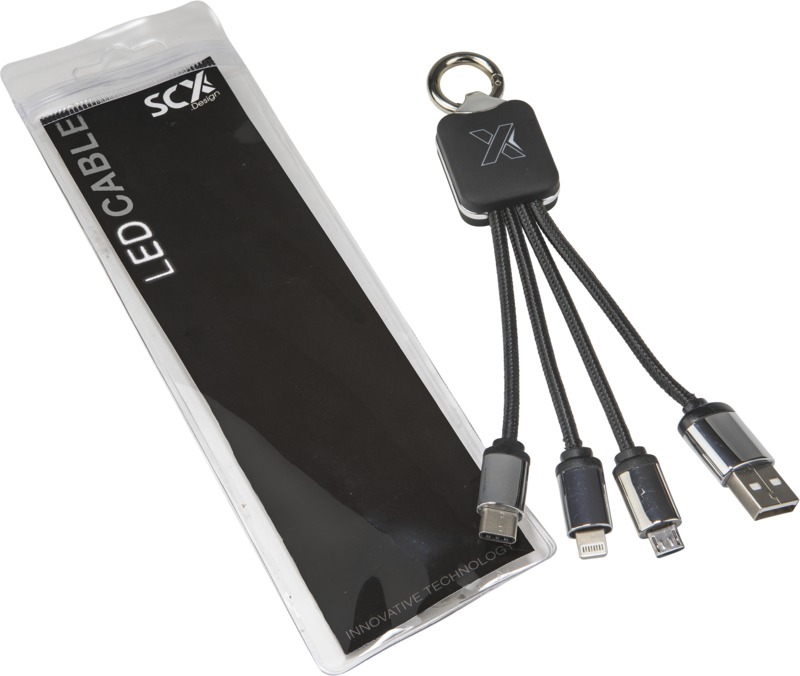 Cable 4 conectores SCX design C15