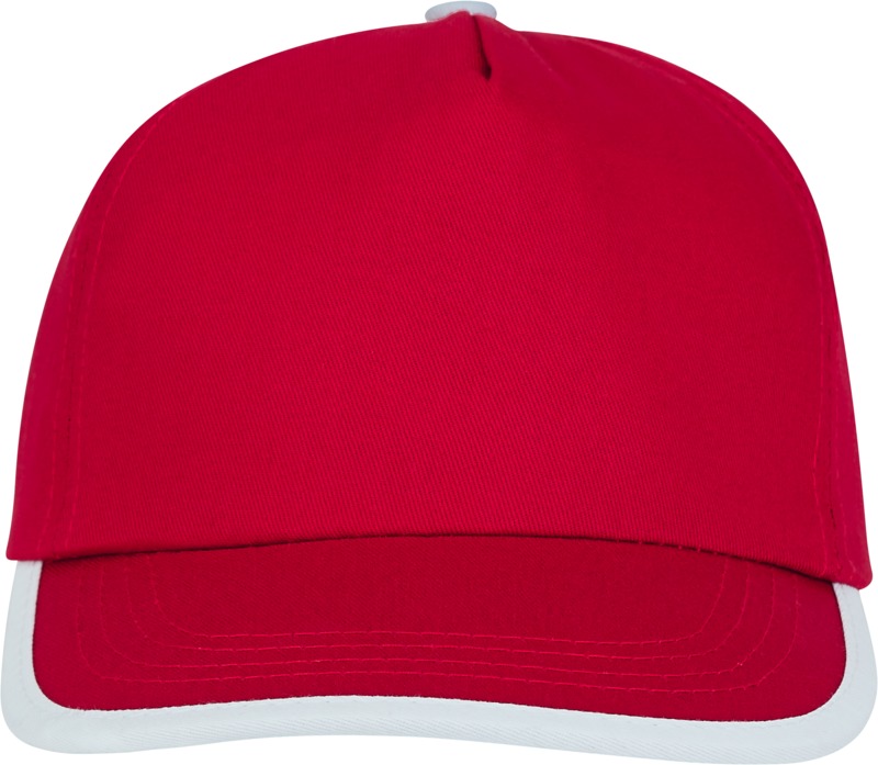 Gorra Nestor de 5 paneles con ribete