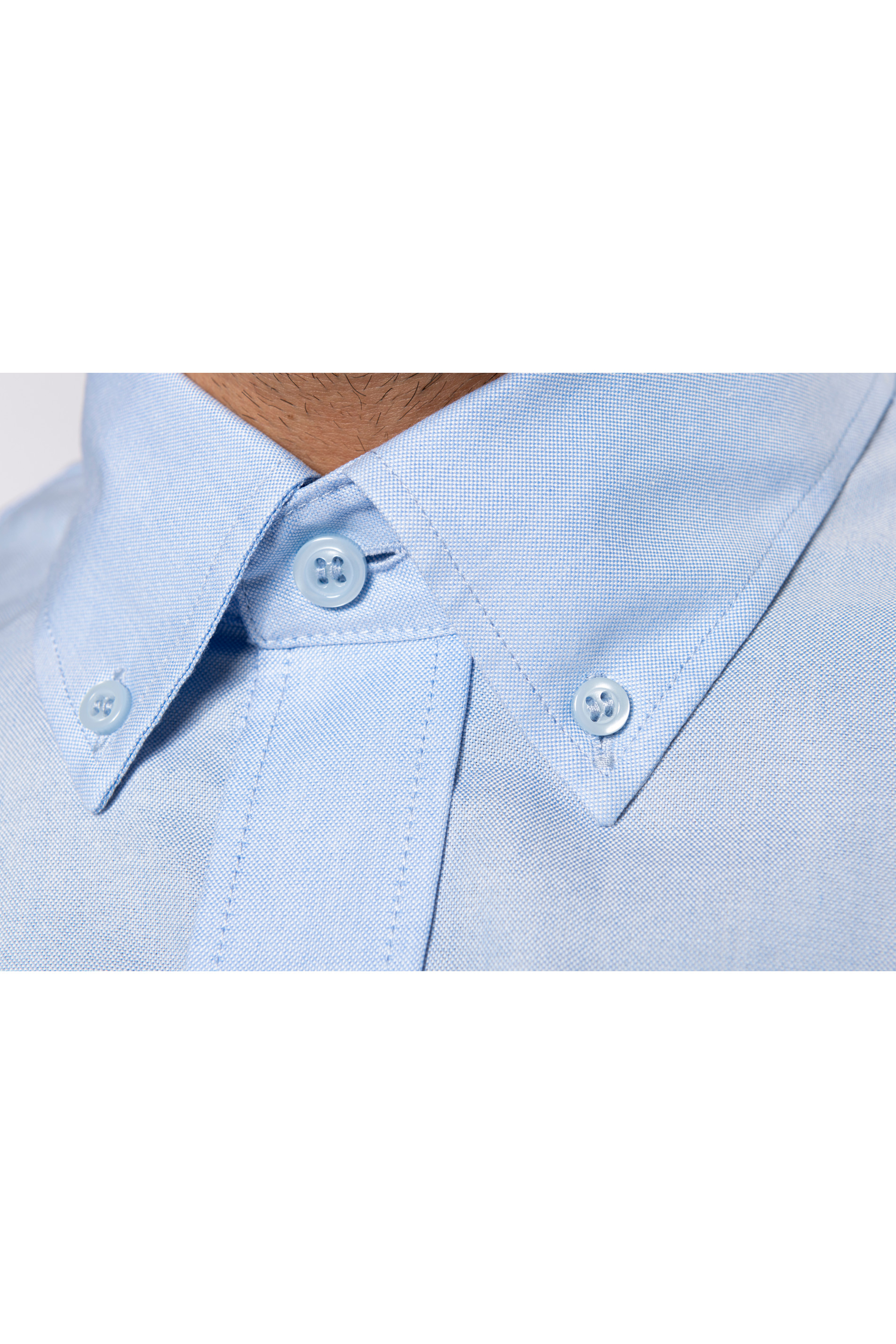 Camisa Oxford Manga Larga Hombre - Kariban