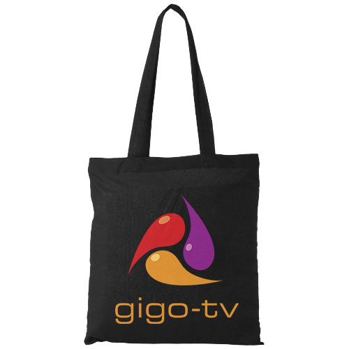 Bolsa Tote de algodón 140 g/m² con asa larga "Madras"