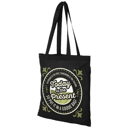 Bolsa Tote de algodón 140 g/m² con asa larga "Madras"