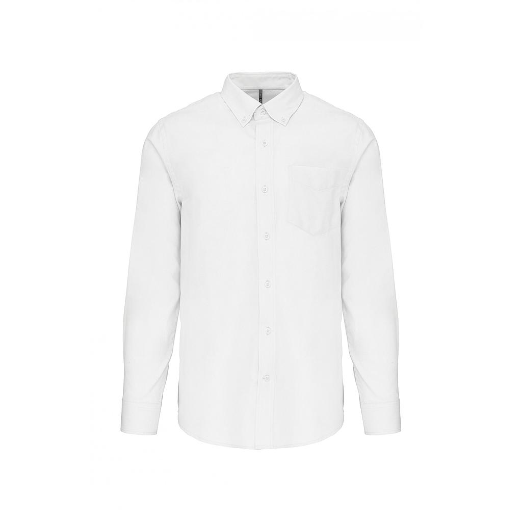Camisa Oxford Manga Larga Hombre - Kariban