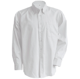 Camisa Oxford Manga Larga Hombre - Kariban