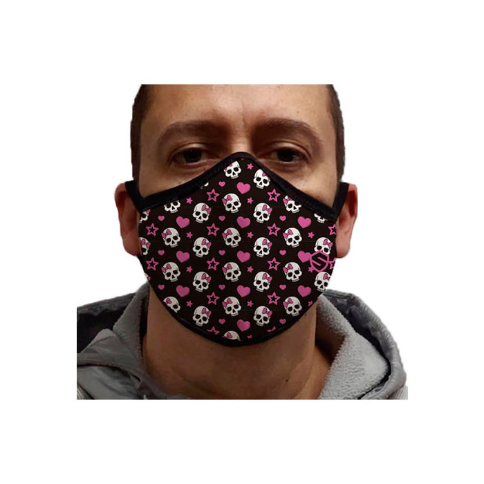 Mascarilla Personalizada PUNK SKULL