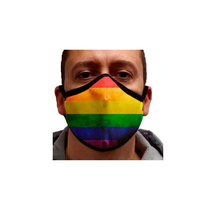 Mascarilla Personalizada ARCO IRIS