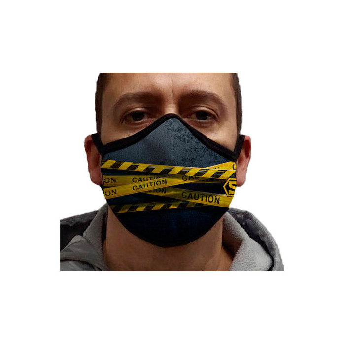 Mascarilla Personalizada CAUTION