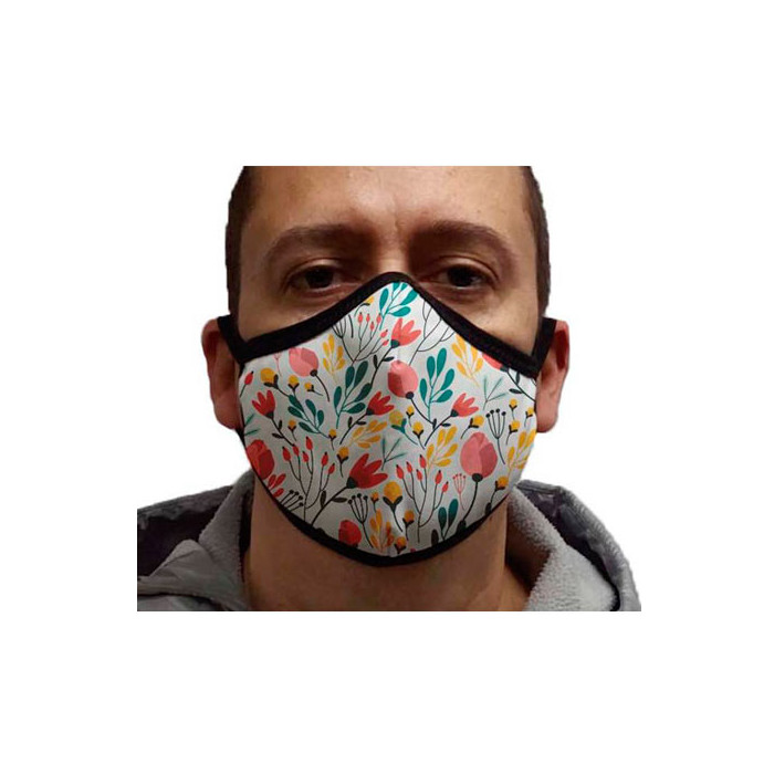 Mascarilla Personalizada FLORES