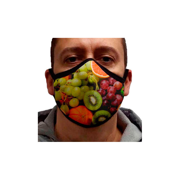 Mascarilla Personalizada FRUTAS