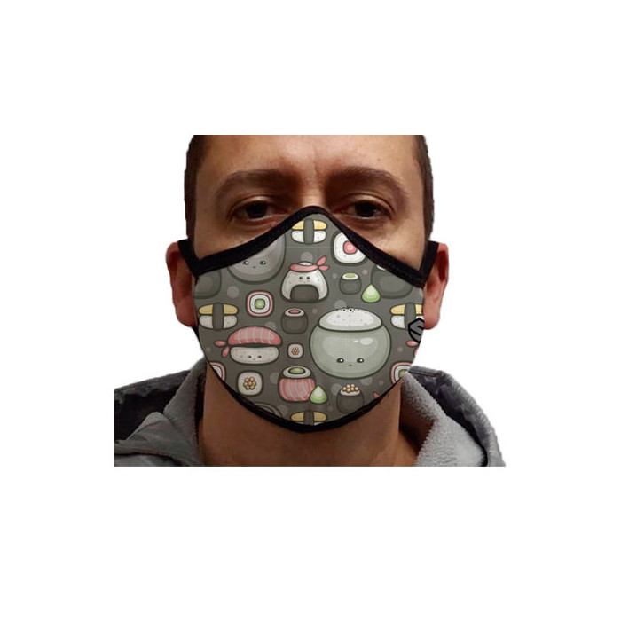 Mascarilla Personalizada LET'S SUSHI