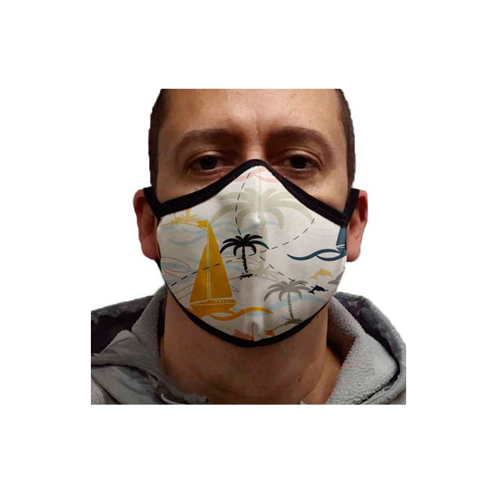 Mascarilla Personalizada NAVY