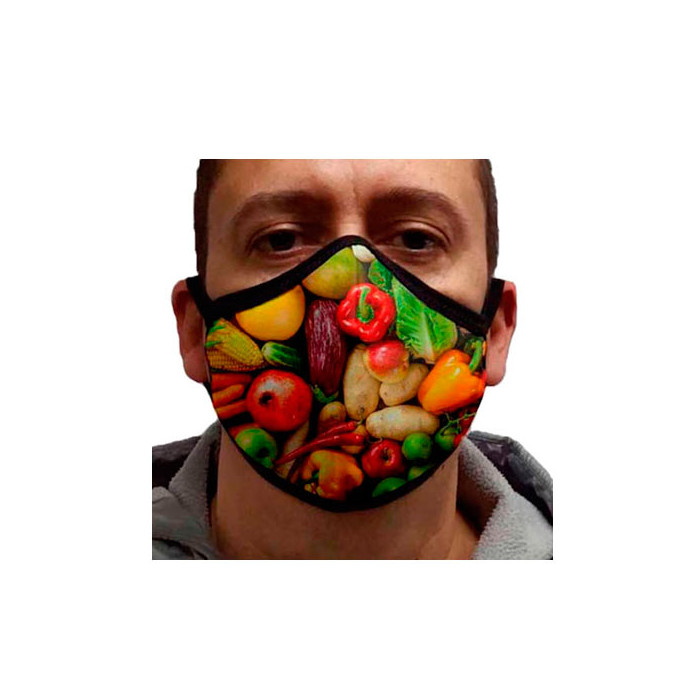 Mascarilla Personalizada VERDURAS