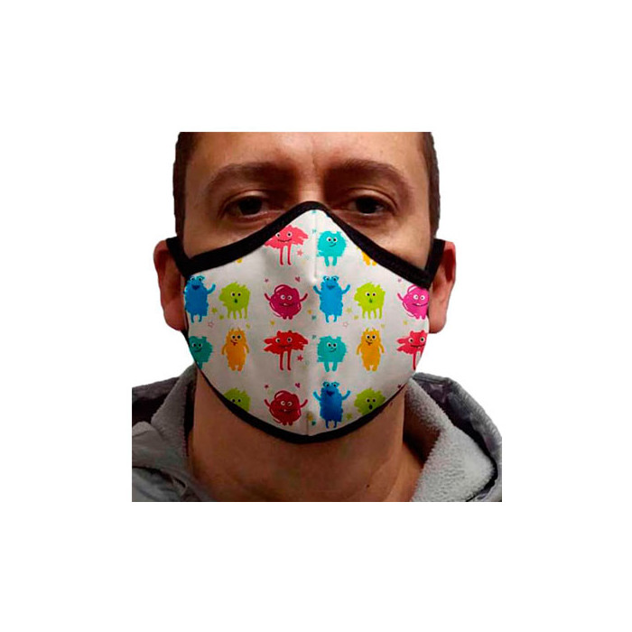 Mascarilla Personalizada VIRUS