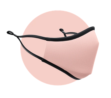 Mascarilla Trumask Adulto con filtro PINK
