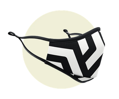 Mascarilla Trumask Adulto con filtro STRIPES
