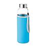 Botella Utah glass con funda de neopreno